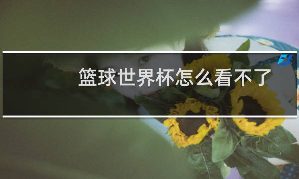 篮球世界杯怎么看不了