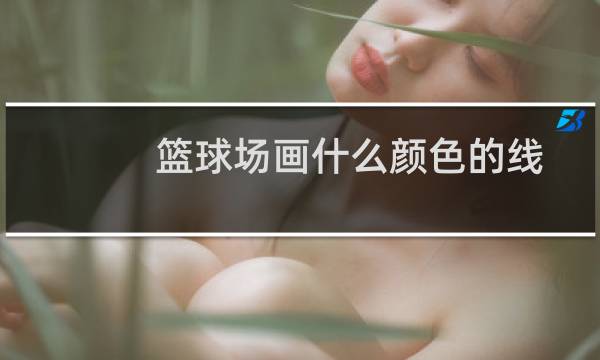 篮球场画什么颜色的线
