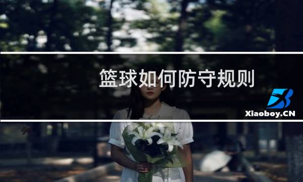 篮球如何防守规则