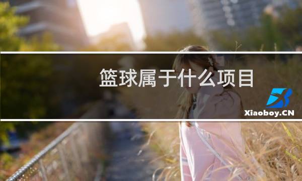 篮球属于什么项目