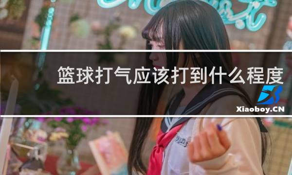 篮球打气应该打到什么程度