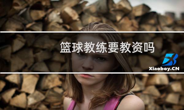篮球教练要教资吗