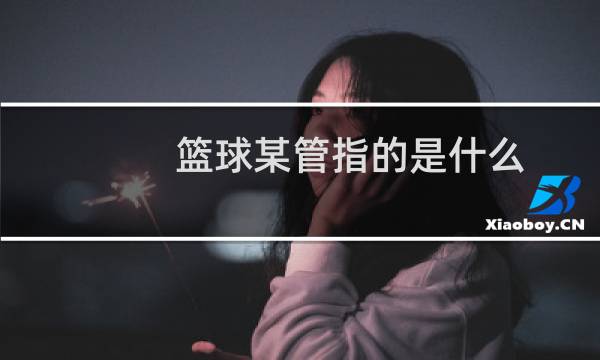 篮球某管指的是什么