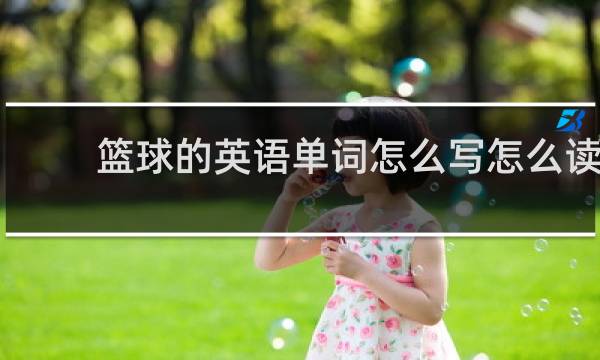 篮球的英语单词怎么写怎么读