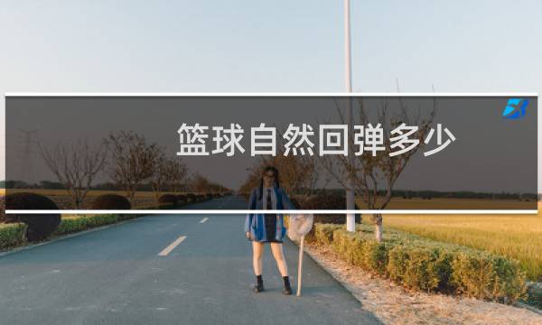 篮球自然回弹多少