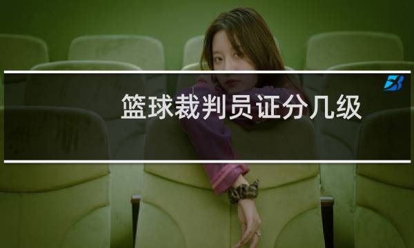 篮球裁判员证分几级
