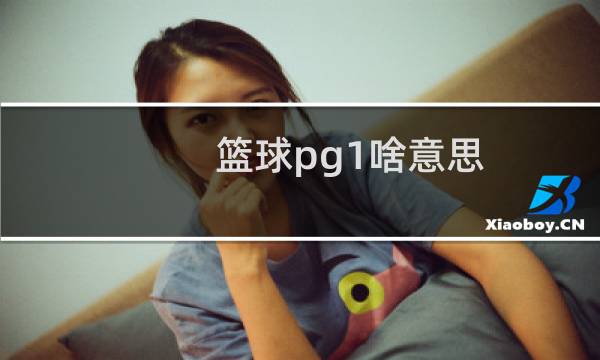 篮球pg1啥意思