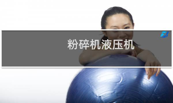 粉碎机液压机