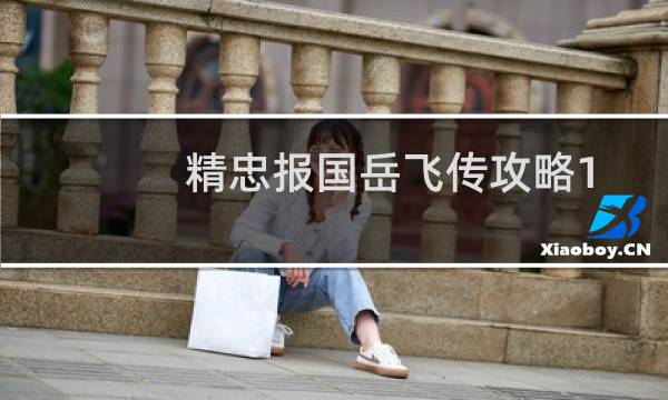 精忠报国岳飞传攻略1