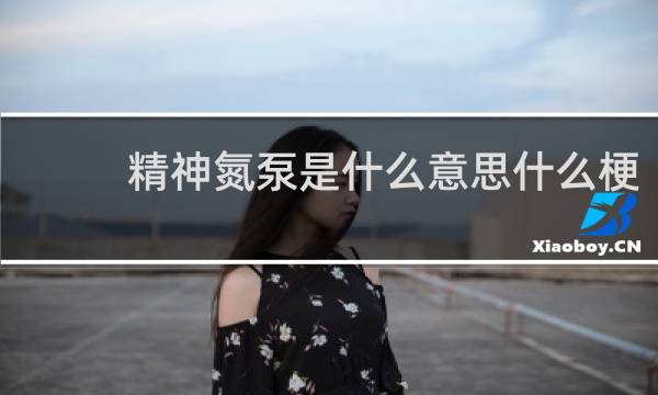 精神氮泵是什么意思什么梗