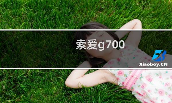 索爱g700图片