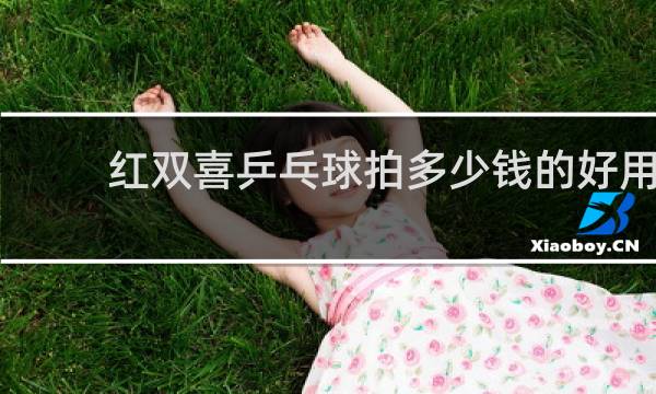 红双喜乒乓球拍多少钱的好用