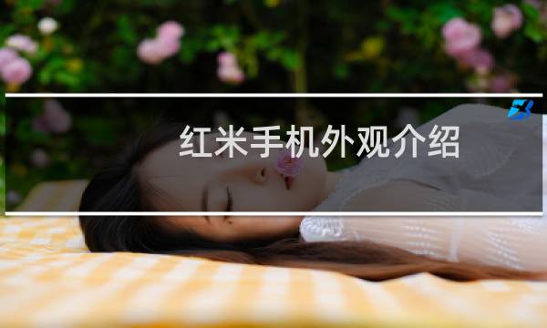 红米手机外观介绍
