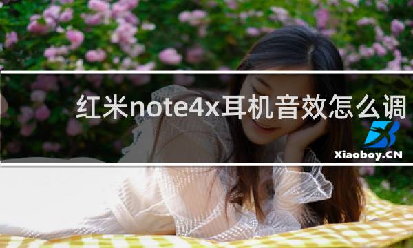 红米note4x耳机音效怎么调