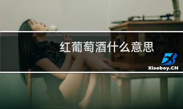 红葡萄酒什么意思