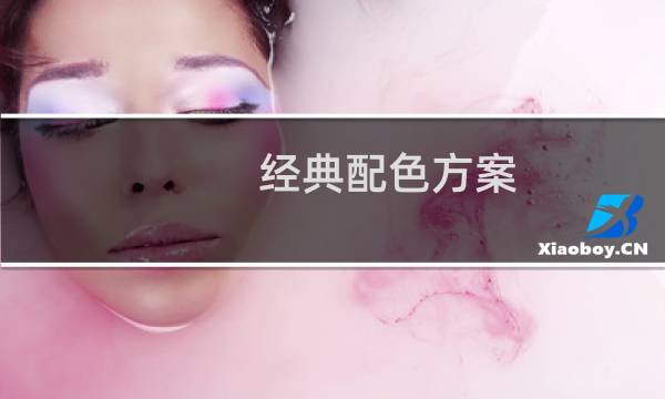 经典配色方案：红、橙、黄、绿、青、紫、无彩色系