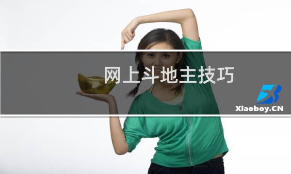 网上斗地主技巧