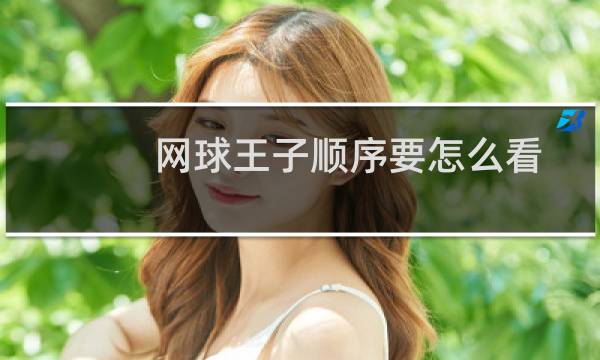 网球王子顺序要怎么看