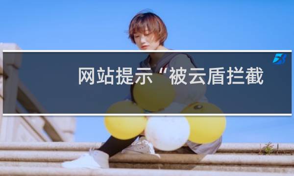 网站提示“被云盾拦截”打不开