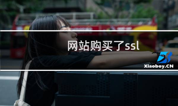 网站购买了ssl，还是现实不安全