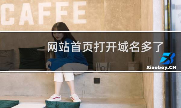 网站首页打开域名多了后缀