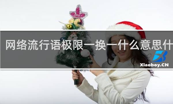 网络流行语极限一换一什么意思什么梗