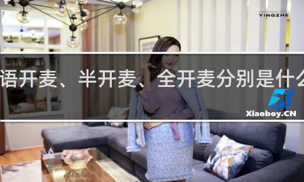 网络用语开麦、半开麦、全开麦分别是什么意思什么梗
