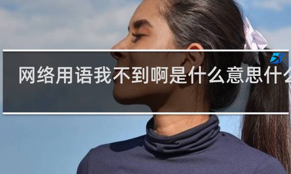 网络用语我不到啊是什么意思什么梗