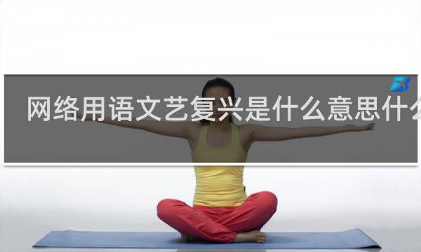 网络用语文艺复兴是什么意思什么梗