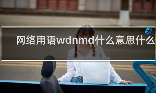 网络用语wdnmd什么意思什么梗