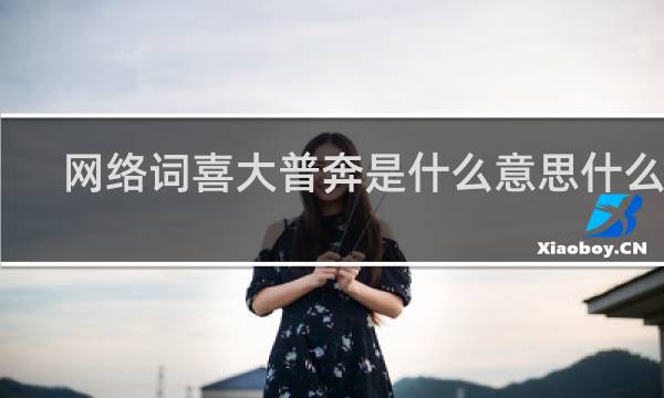 网络词喜大普奔是什么意思什么梗
