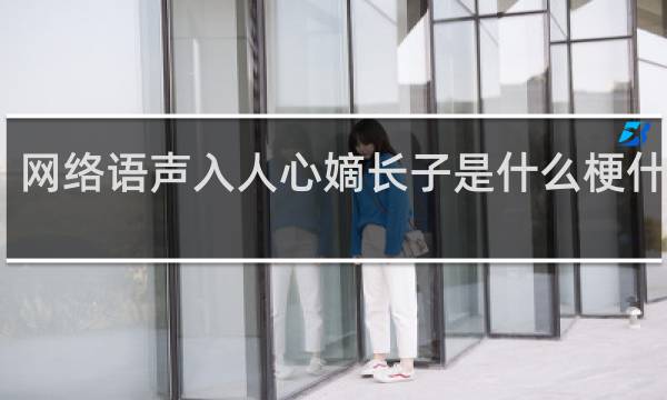 网络语声入人心嫡长子是什么梗什么梗