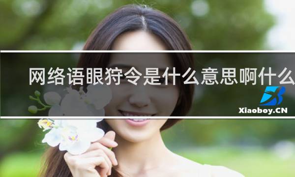 网络语眼狩令是什么意思啊什么梗