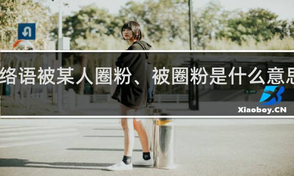 网络语被某人圈粉、被圈粉是什么意思什么梗