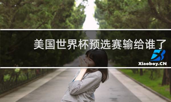 美国世界杯预选赛输给谁了