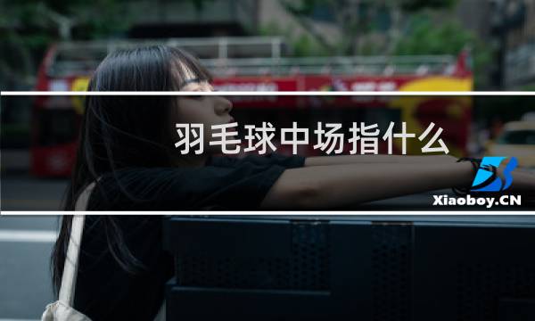 羽毛球中场指什么