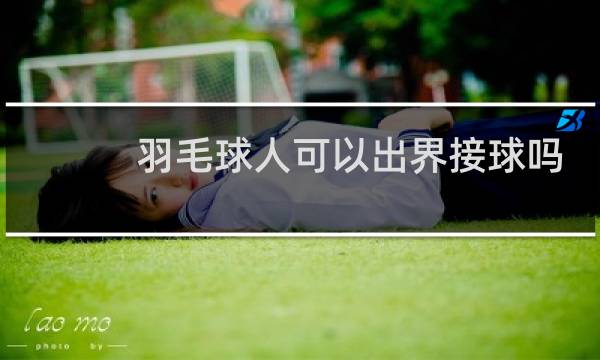 羽毛球人可以出界接球吗