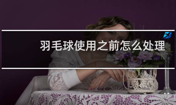羽毛球使用之前怎么处理