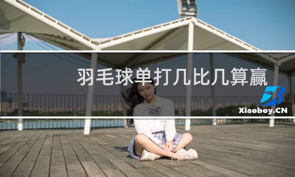 羽毛球单打几比几算赢
