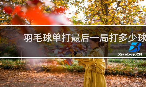 羽毛球单打最后一局打多少球