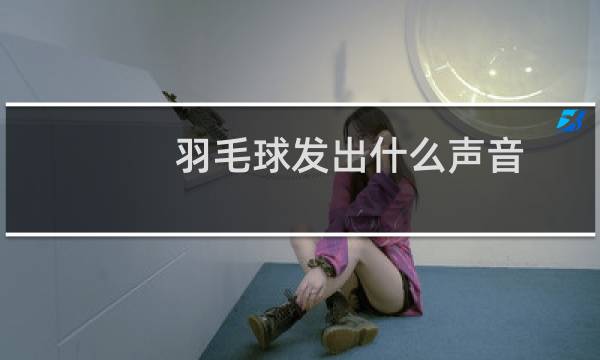 羽毛球发出什么声音