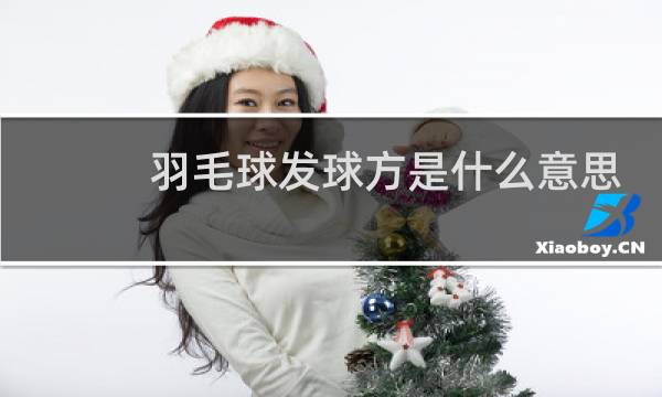 羽毛球发球方是什么意思
