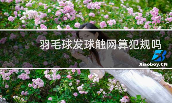 羽毛球发球触网算犯规吗