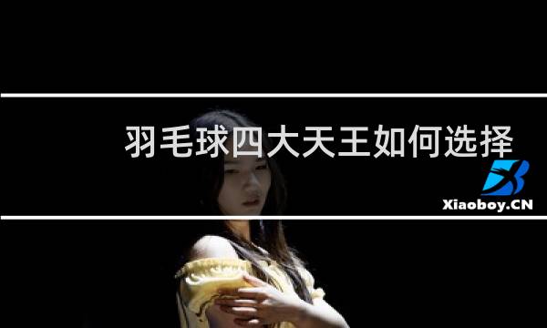 羽毛球四大天王如何选择