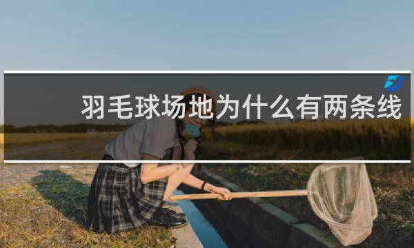羽毛球场地为什么有两条线