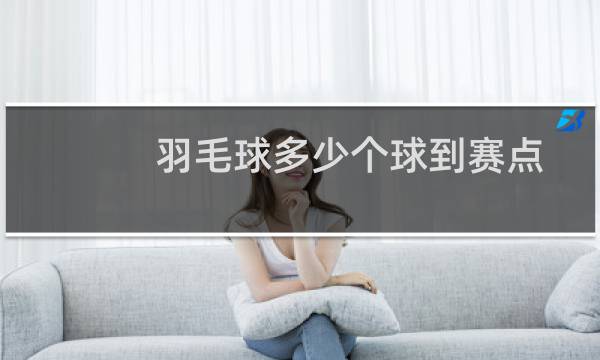 羽毛球多少个球到赛点