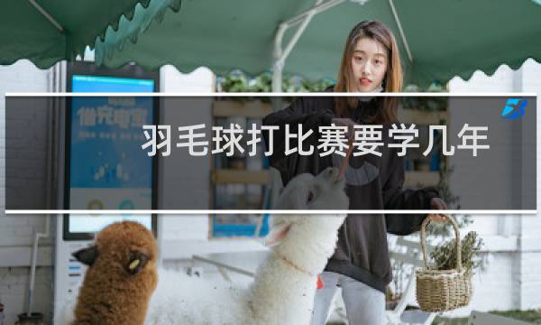 羽毛球打比赛要学几年