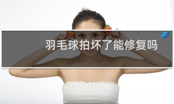 羽毛球拍坏了能修复吗