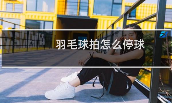 羽毛球拍怎么停球