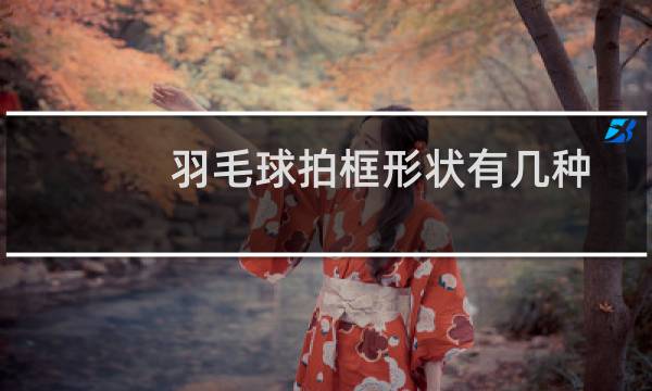 羽毛球拍框形状有几种